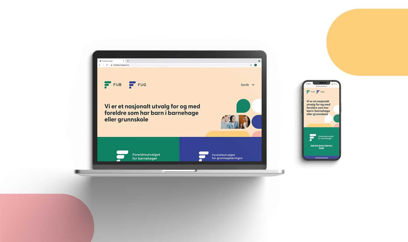 Foreldreutvalgene – visuell identitet og nettside